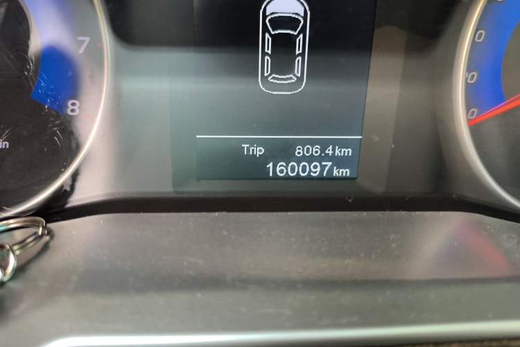 Used Geely Auto Emgrand 2016 Sedan 1.5L Manual Upward Edition Odometer Close Up