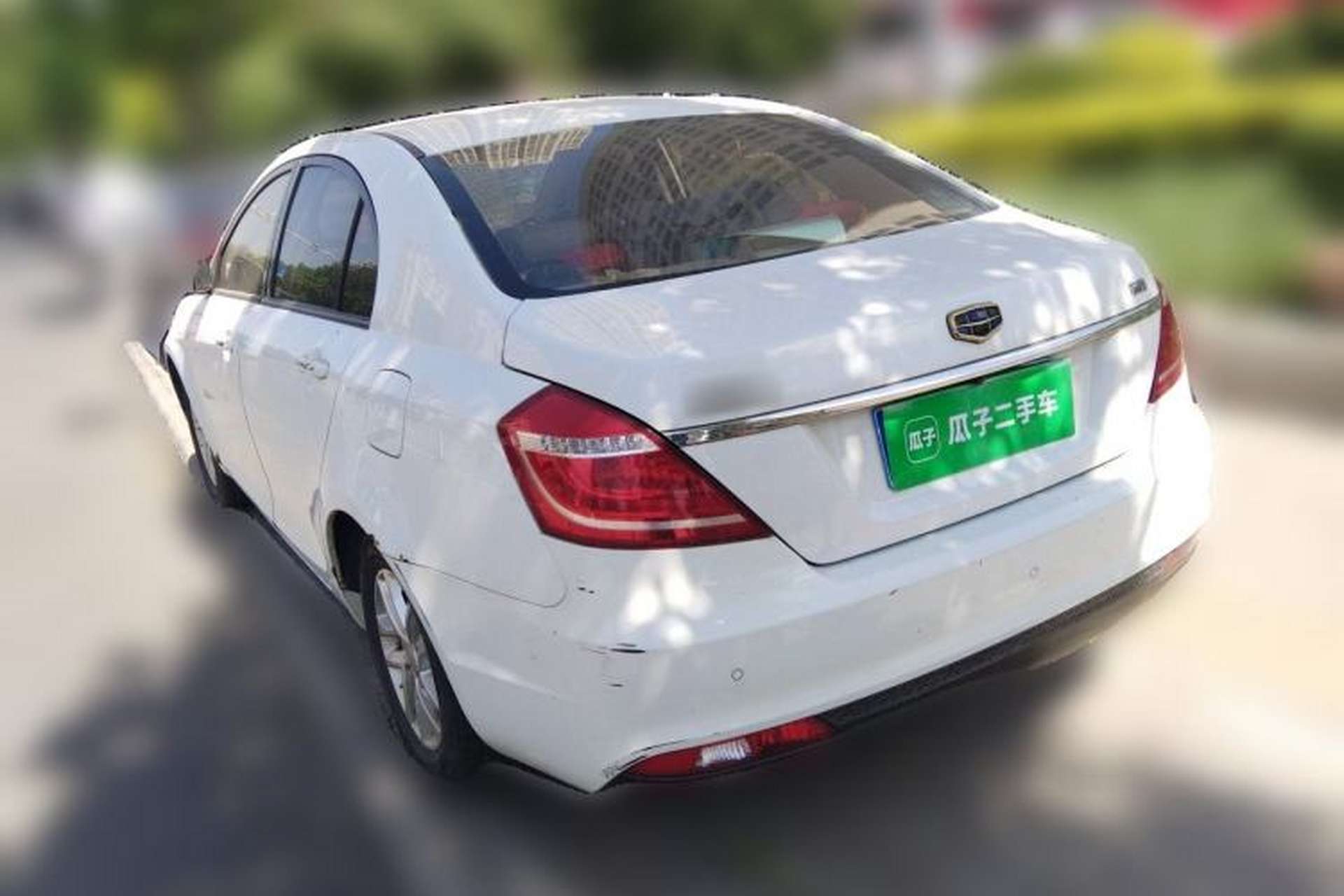 Used Geely Auto Emgrand 2016 Sedan 1.5L Manual Luxury Model Rear Left 45 Deg