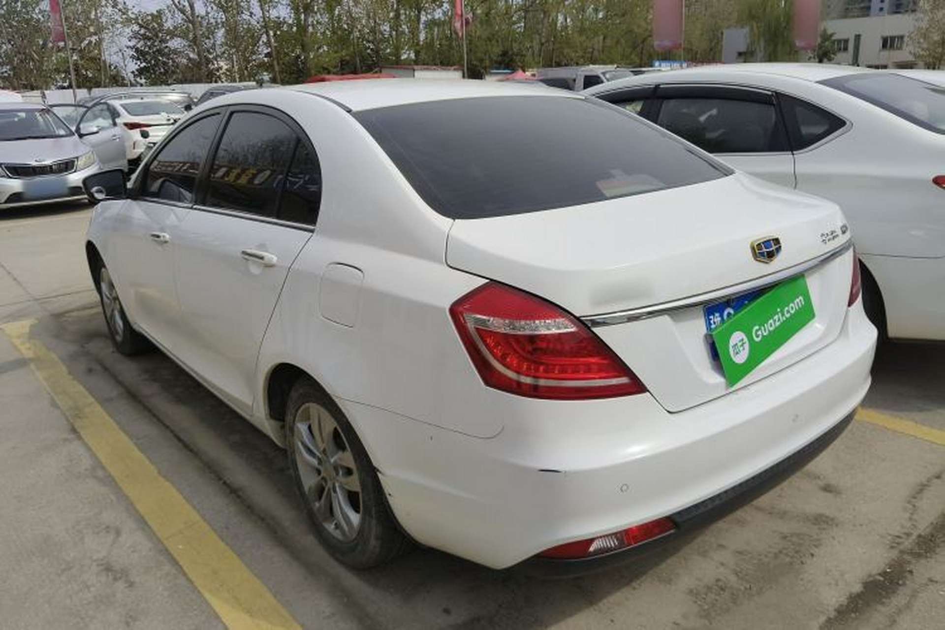 Used Geely Auto Emgrand 2016 Sedan 1.5L Manual Upward Edition Rear Left 45 Deg