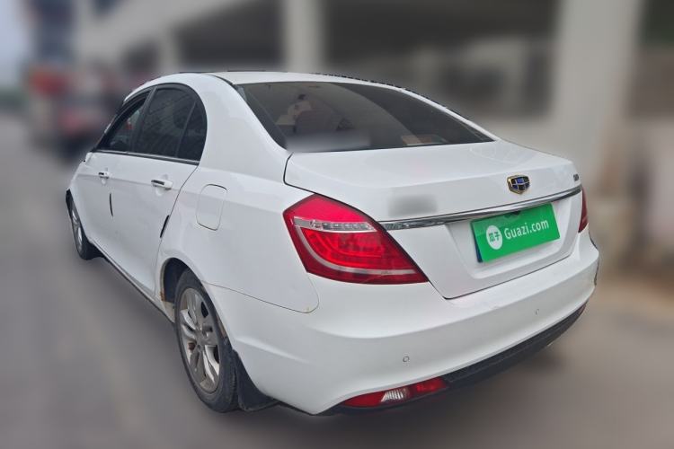 Used Geely Auto Emgrand 2016 Sedan 1.5L Manual Upward Edition Rear Left 45 Deg