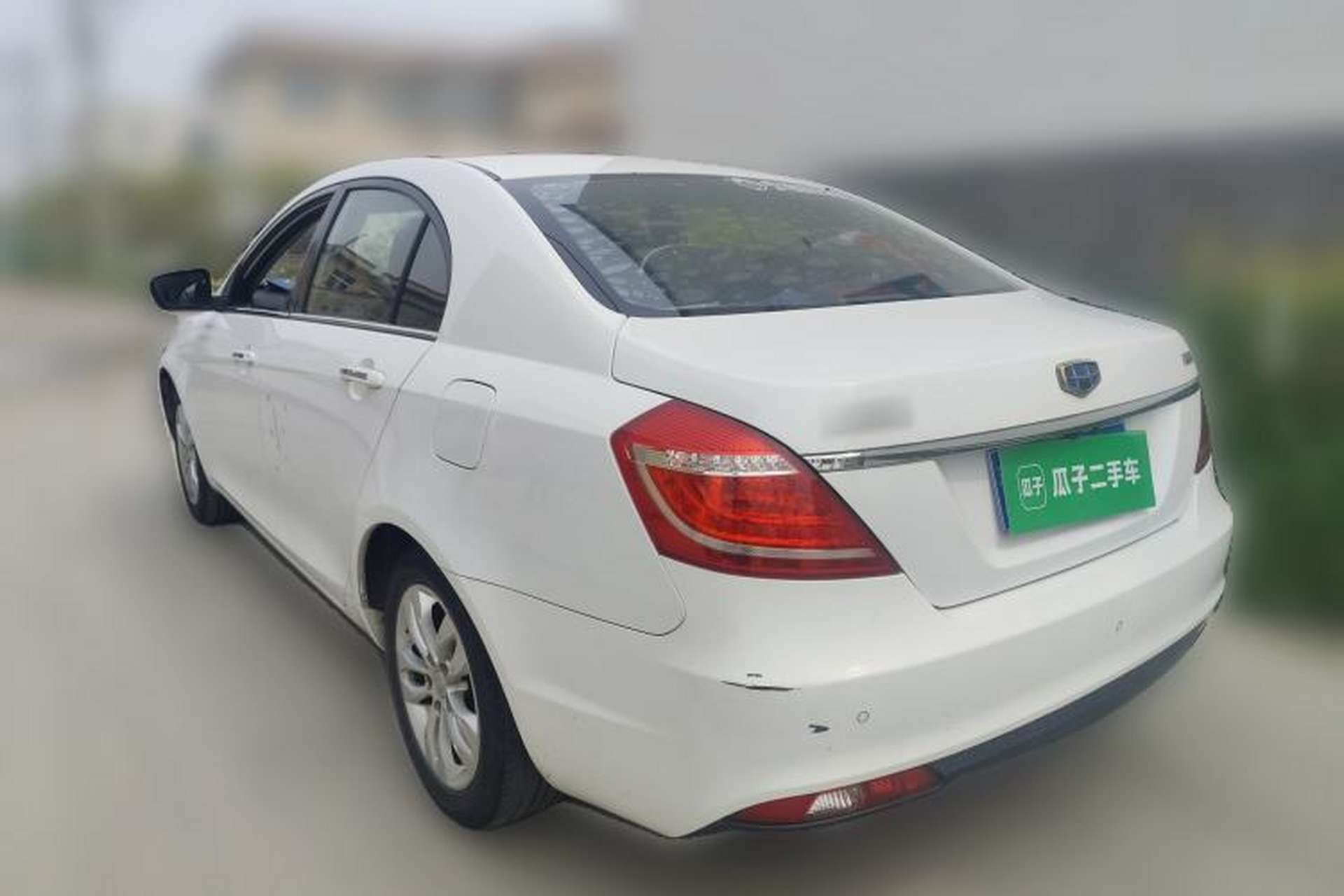 Used Geely Auto Emgrand 2016 Sedan 1.5L Manual Upward Edition Rear Left 45 Deg