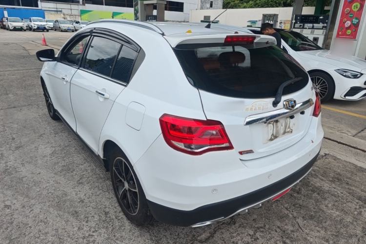 Used Geely Auto Emgrand 2016 Hatchback RS 1.3T CVT Top-Tier Version Rear Left 45 Deg