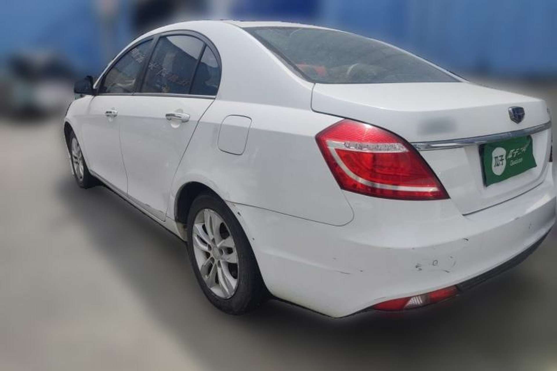 Used Geely Auto Emgrand 2016 Sedan 1.5L Manual Upward Edition Rear Left 45 Deg