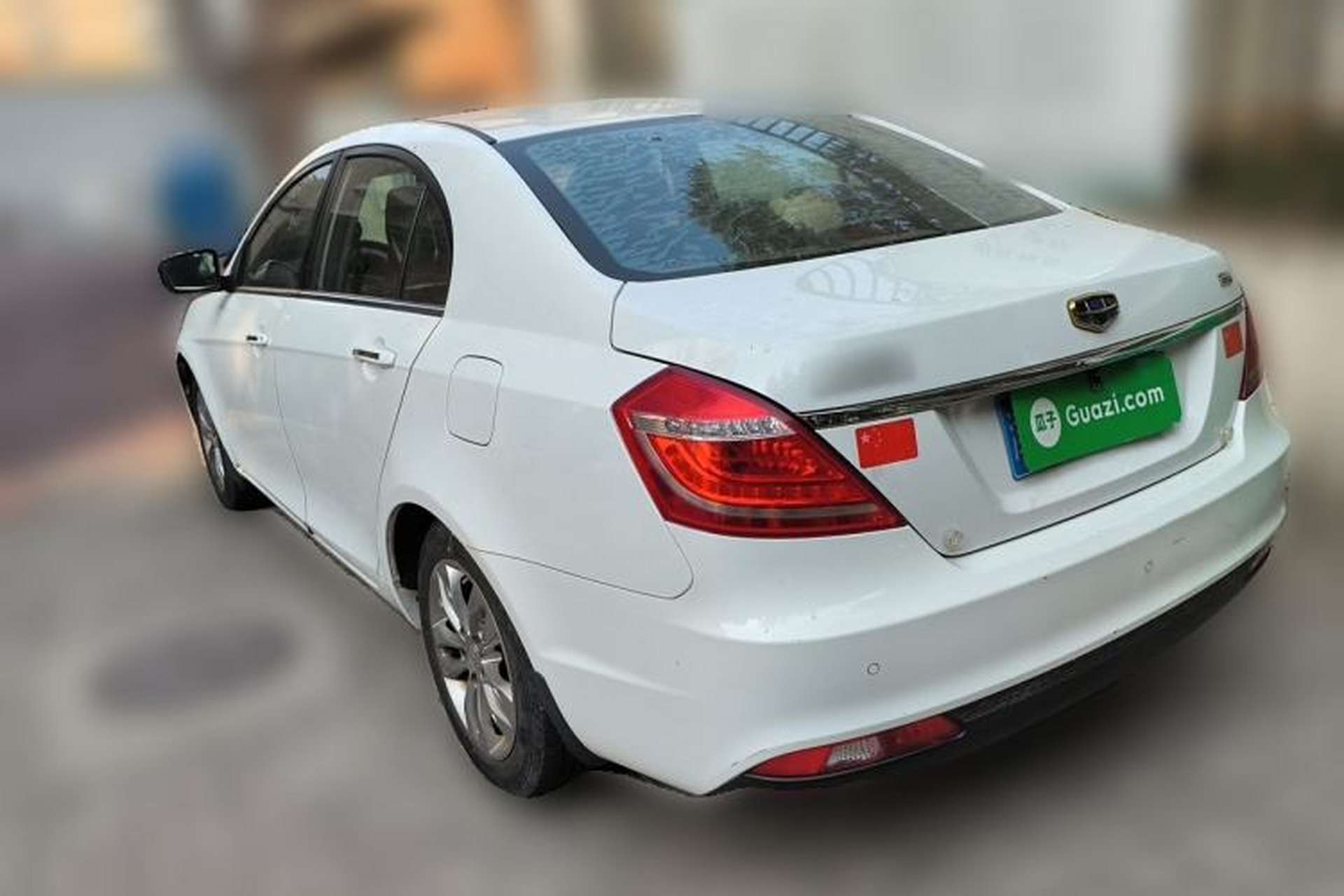 Used Geely Auto Emgrand 2016 Sedan 1.5L Manual Upward Edition Rear Left 45 Deg