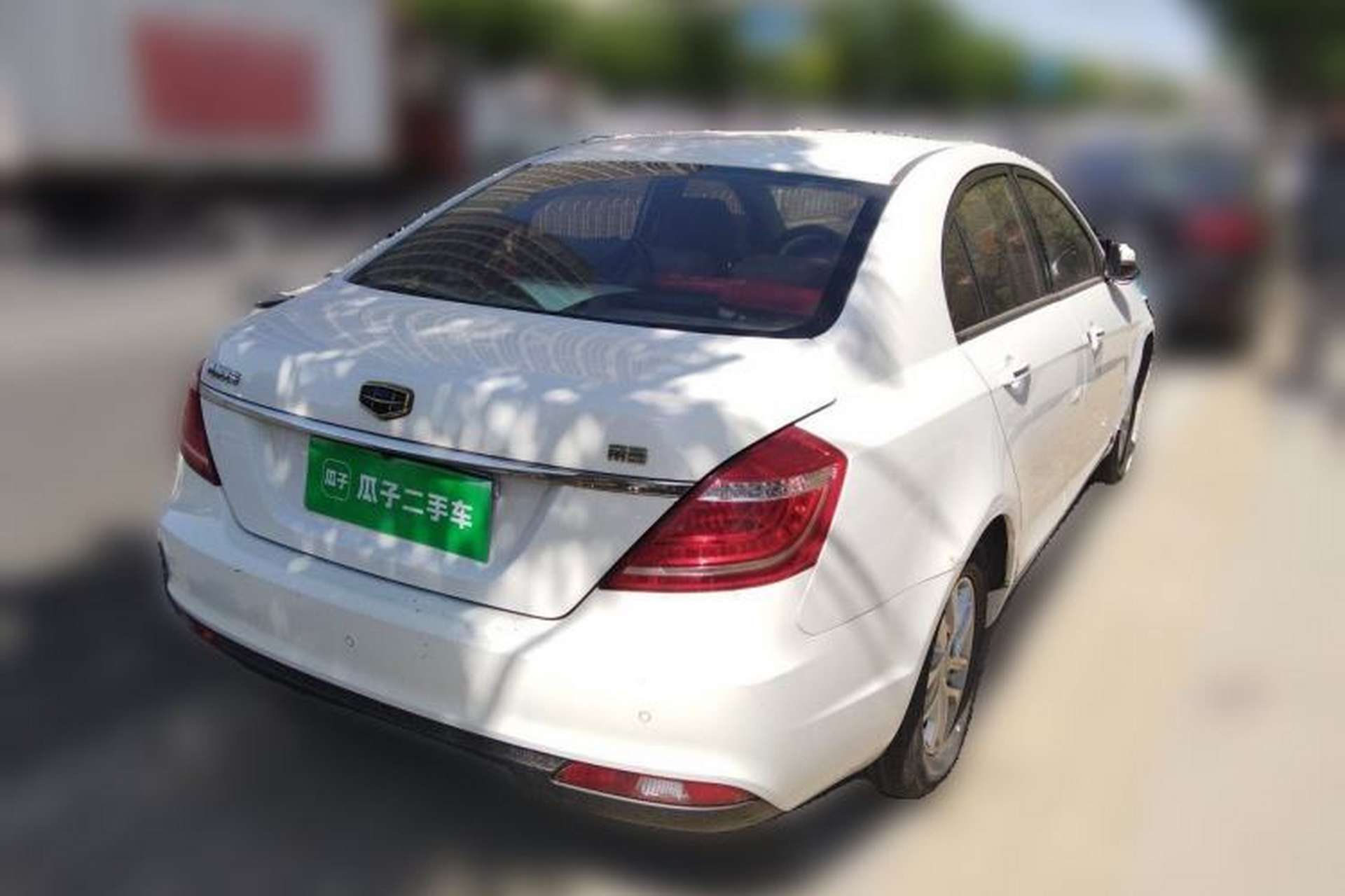 Used Geely Auto Emgrand 2016 Sedan 1.5L Manual Luxury Model Rear Right 45 Deg