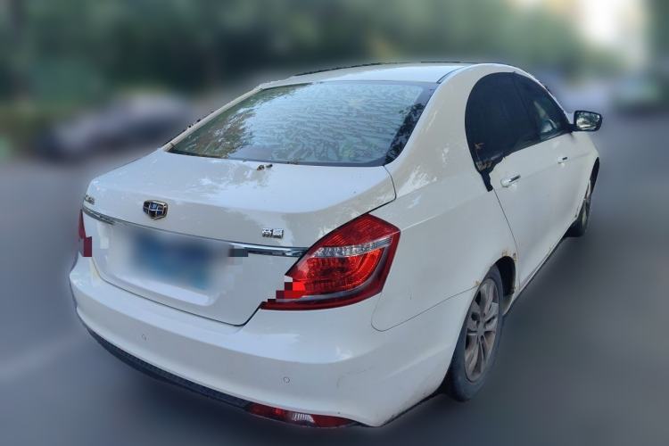 Used Geely Auto Emgrand 2016 Sedan 1.5L Manual Upward Edition Rear Right 45 Deg
