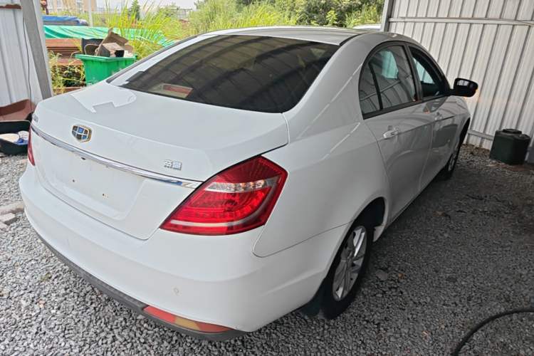 Used Geely Auto Emgrand 2016 Sedan 1.5L Manual Luxury Model Rear Right 45 Deg