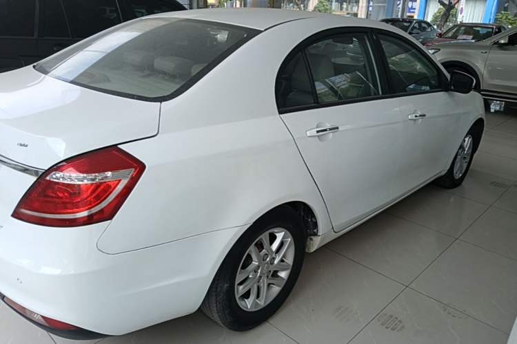 Used Geely Auto Emgrand 2016 Sedan 1.5L CVT Luxury Model Rear Right 45 Deg