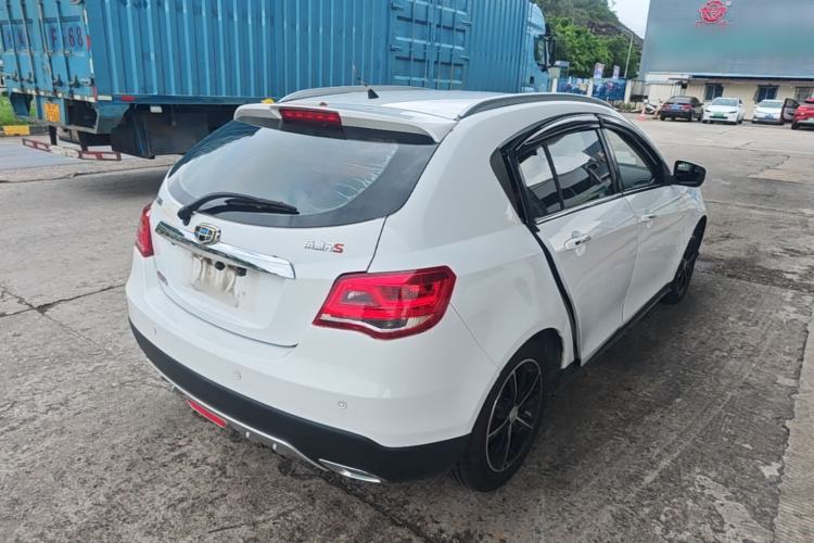 Used Geely Auto Emgrand 2016 Hatchback RS 1.3T CVT Top-Tier Version Rear Right 45 Deg