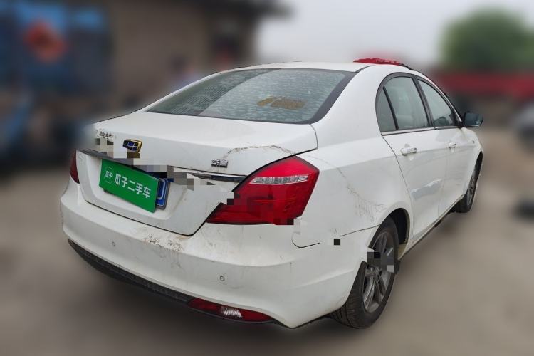 Used Geely Auto Emgrand 2016 Sedan 1.5L Manual Upward Edition Rear Right 45 Deg