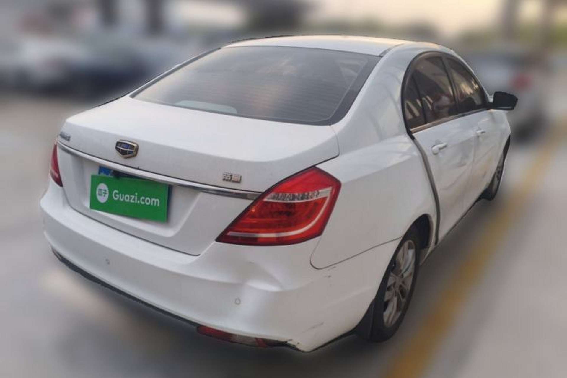 Used Geely Auto Emgrand 2016 Sedan 1.5L CVT Upward Version Rear Right 45 Deg