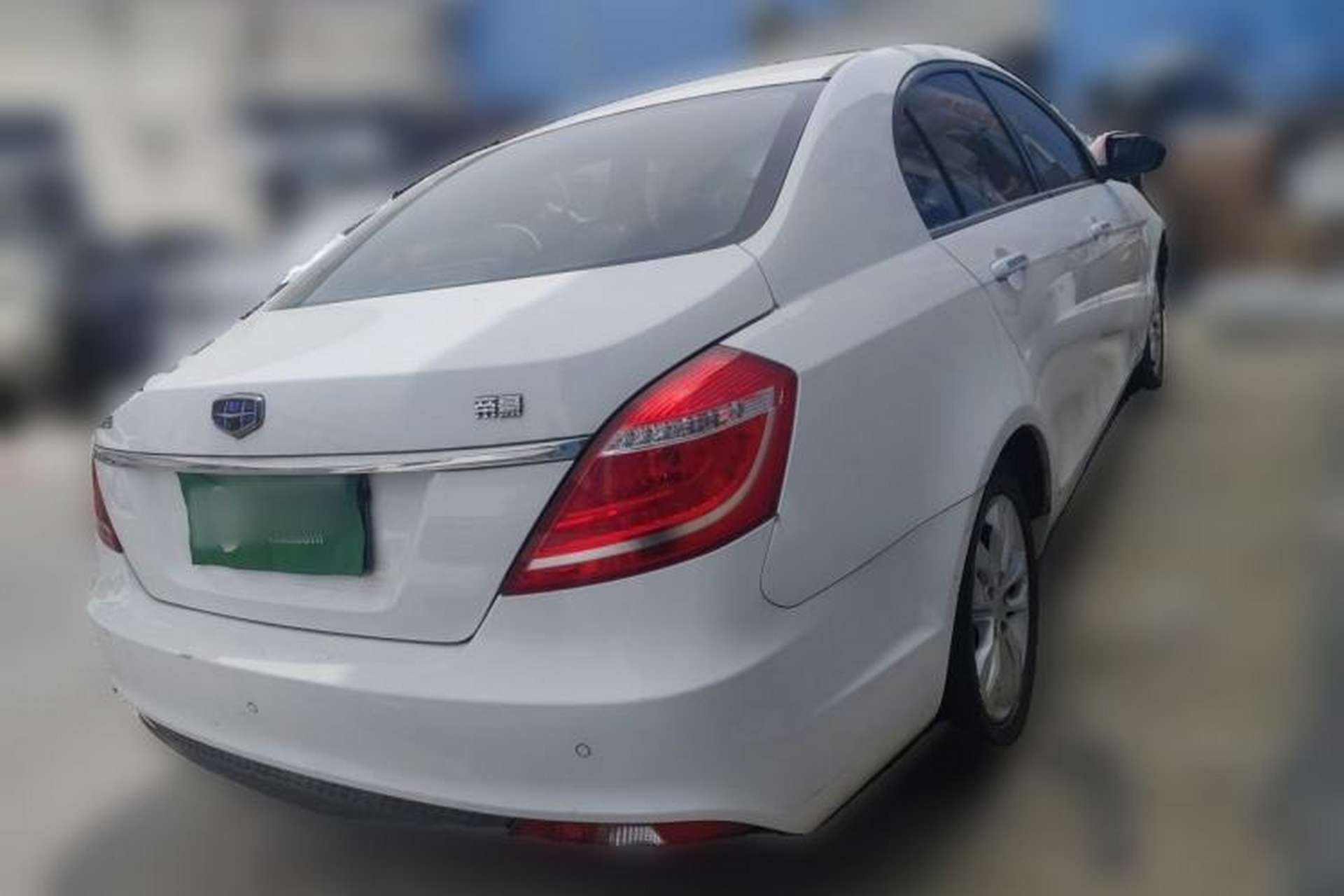 Used Geely Auto Emgrand 2016 Sedan 1.5L Manual Upward Edition Rear Right 45 Deg