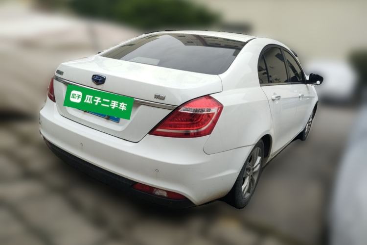 Used Geely Auto Emgrand 2016 Sedan 1.5L Manual Upward Edition Rear Right 45 Deg