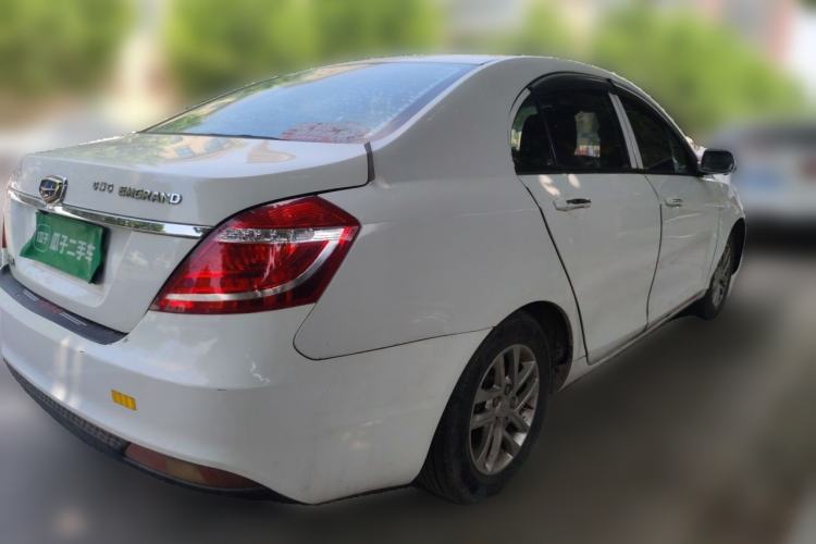 Used Geely Auto Emgrand 2016 Sedan 1.3T Manual Upward Edition Rear Right 45 Deg