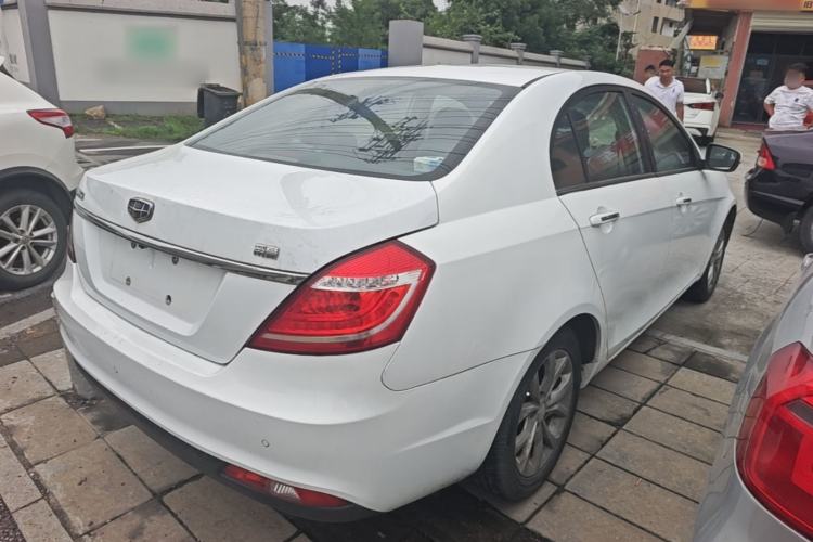 Used Geely Auto Emgrand 2016 Sedan 1.5L Manual Upward Edition Rear Right 45 Deg