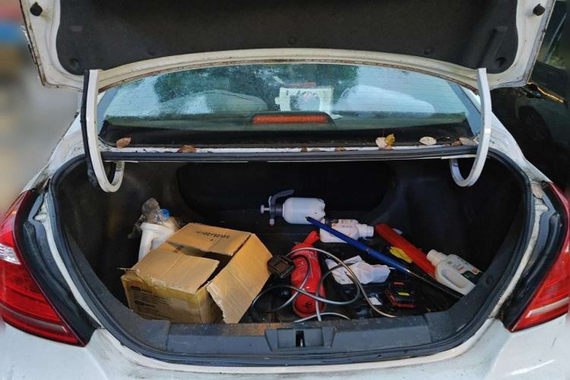 Used Geely Auto Emgrand 2016 Sedan 1.5L CVT Upward Version Trunk