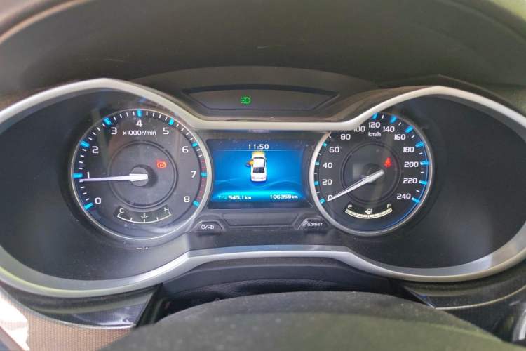 Used Geely Auto Emgrand 2017 Sedan Million Edition 1.5L Manual - Upward Version Instrument Cluster