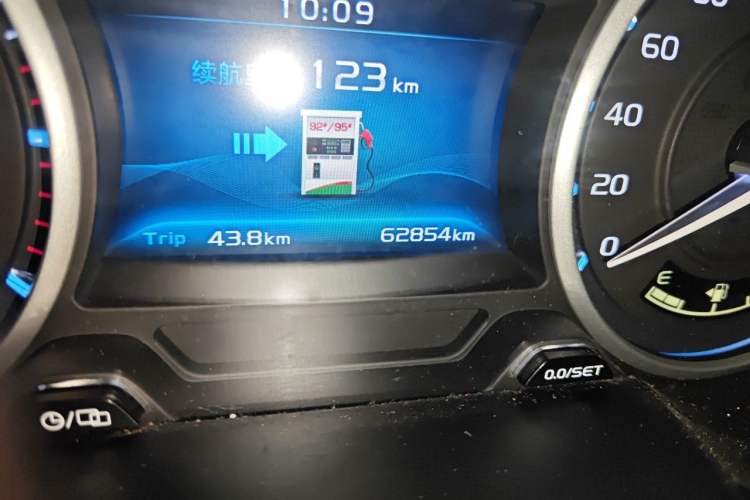 Used Geely Auto Emgrand 2017 Sedan Million Edition 1.5L Manual - Upward Version Odometer Close Up