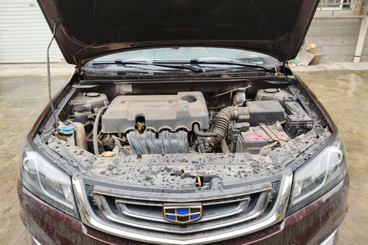Used Geely Auto Emgrand 2017 Sedan Million Edition 1.5L Manual Upward Connect Version Engine Bay
