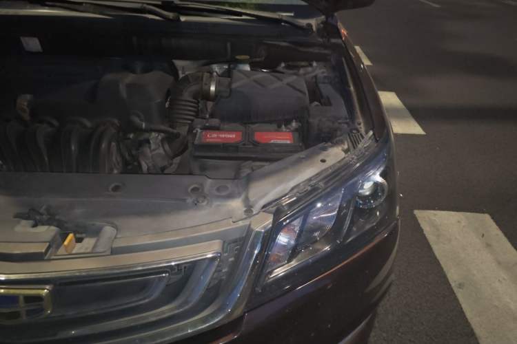 Used Geely Auto Emgrand 2017 Sedan Million Edition 1.5L CVT Upward Connectivity Version Engine Bay Left