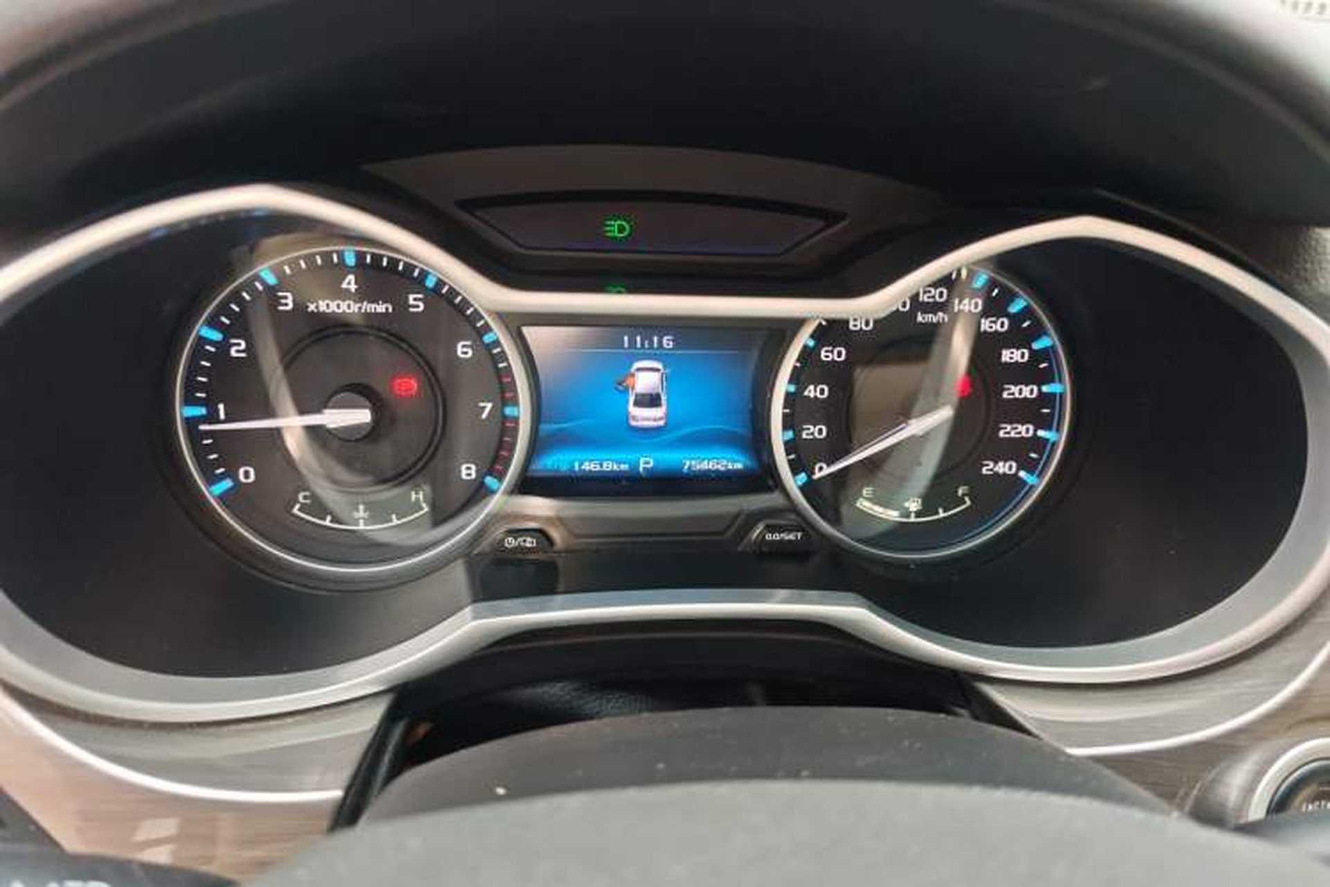 Used Geely Auto Emgrand 2017 Sedan Million Edition 1.5L CVT Luxury Model Instrument Cluster
