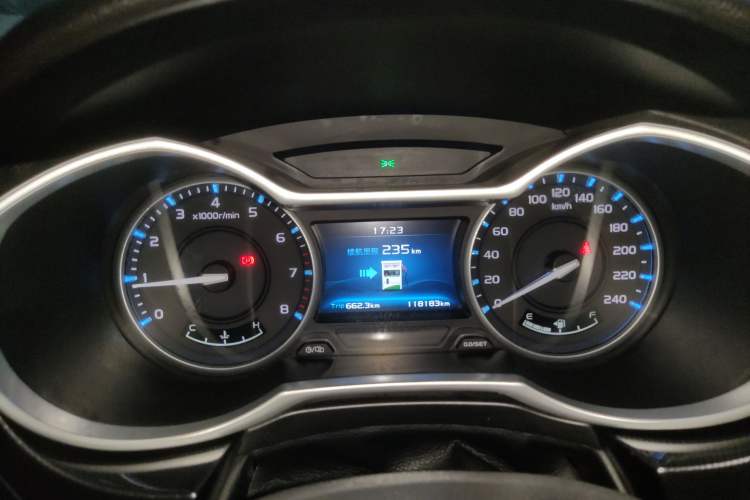 Used Geely Auto Emgrand 2017 Sedan Million Edition 1.5L Manual - Upward Version Instrument Cluster
