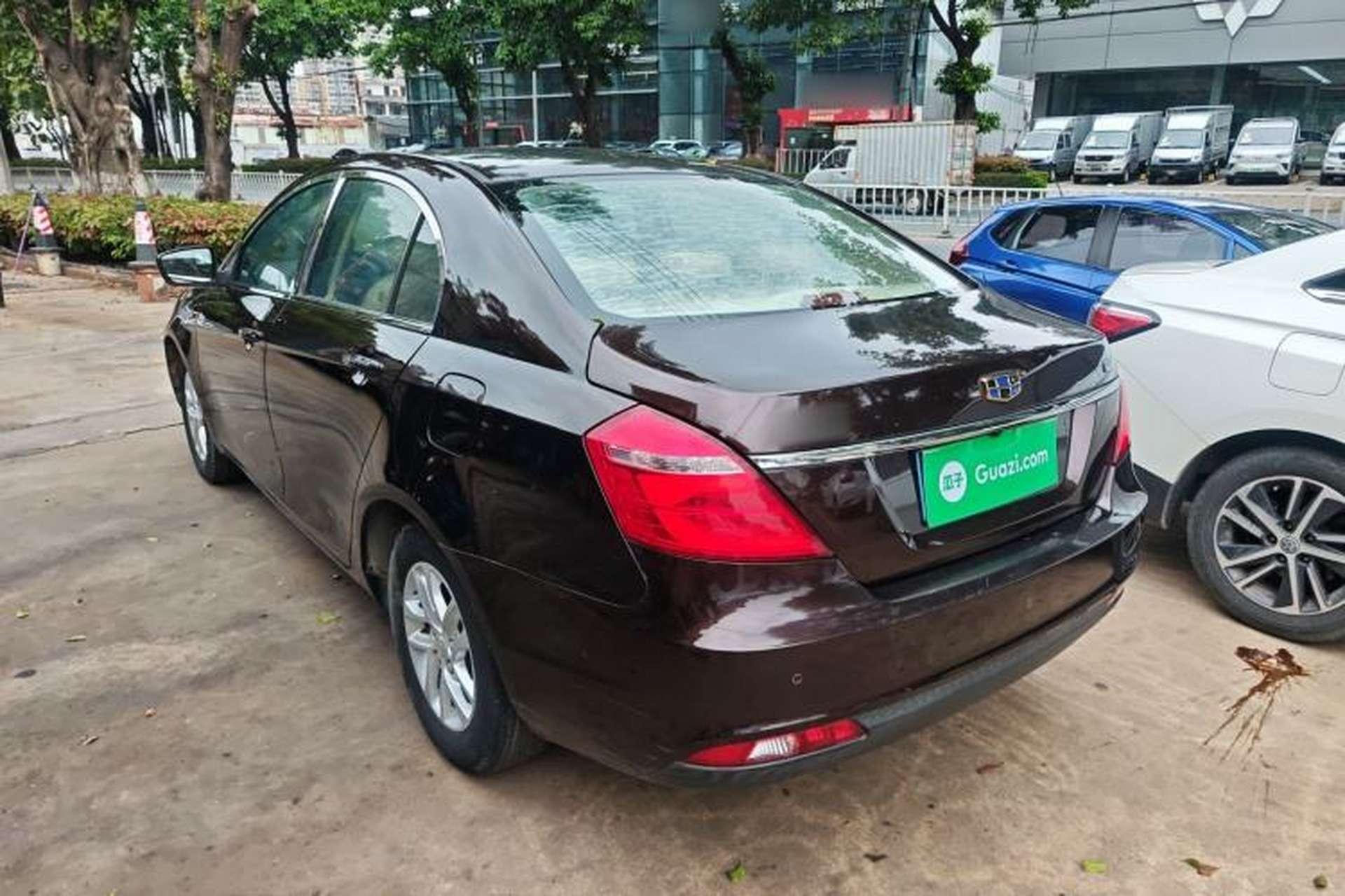 Used Geely Auto Emgrand 2017 Sedan Million Edition 1.5L CVT Luxury Model Rear Left 45 Deg