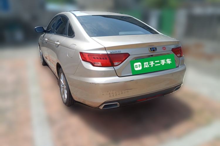 Used Geely Auto Emgrand 2017 Sedan Million Edition 1.3T CVT Upward Version Rear Left 45 Deg