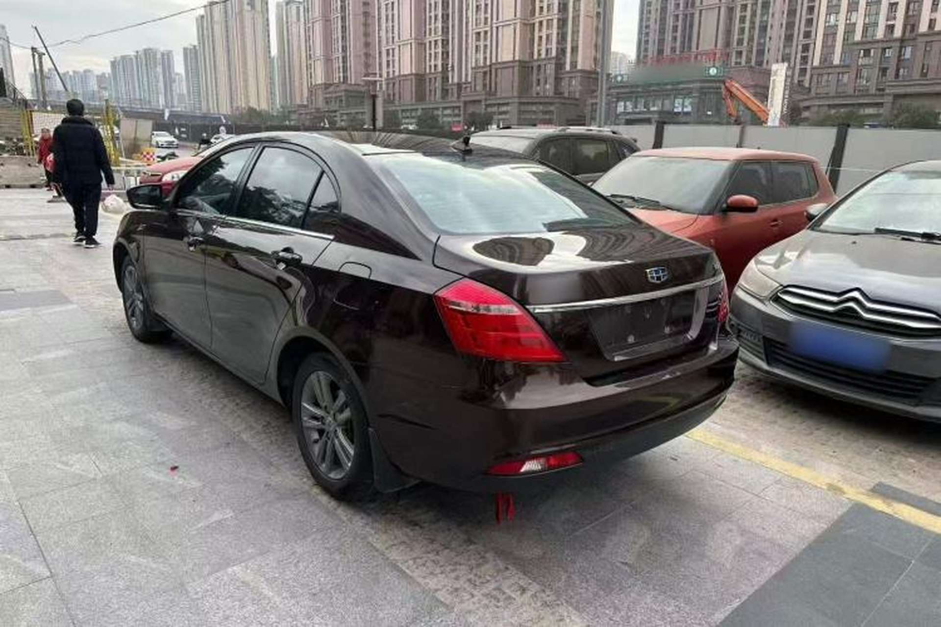 Used Geely Auto Emgrand 2017 Sedan Million Edition 1.5L Manual - Upward Version Rear Left 45 Deg