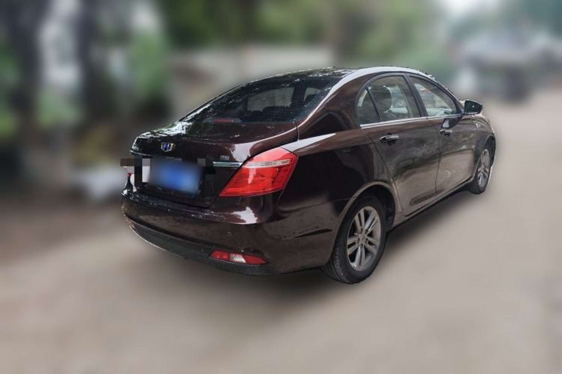 Used Geely Auto Emgrand 2017 Sedan Million Edition 1.5L CVT Upward Version Rear Right 45 Deg