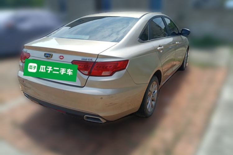 Used Geely Auto Emgrand 2017 Sedan Million Edition 1.3T CVT Upward Version Rear Right 45 Deg