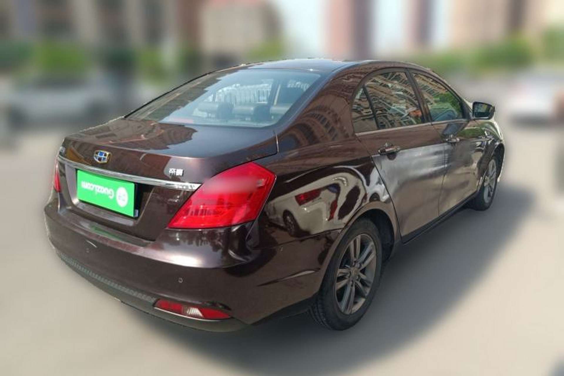 Used Geely Auto Emgrand 2017 Sedan Million Edition 1.5L Manual - Upward Version Rear Right 45 Deg