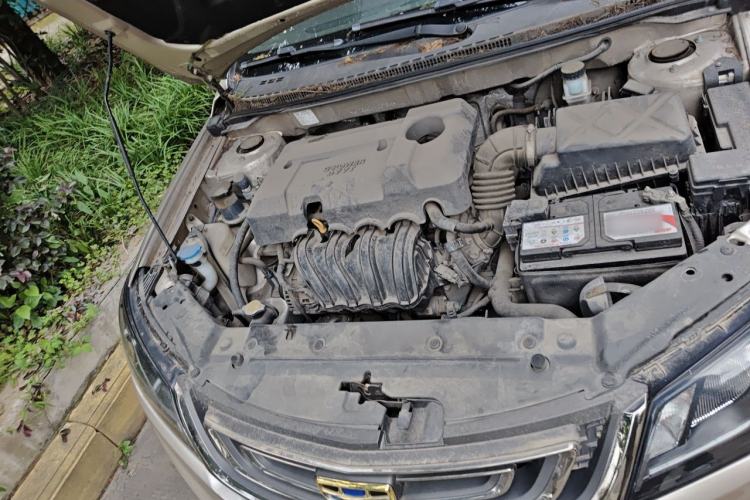 Used Geely Auto Emgrand 2017 Sedan Million Edition 1.5L CVT Luxury Model Engine Bay