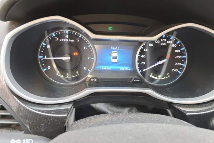 Used Geely Auto Emgrand 2017 Sedan Million Edition 1.5L Manual - Upward Version Instrument Cluster