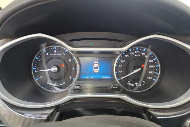 Used Geely Auto Emgrand 2017 Sedan Million Edition 1.5L Manual - Upward Version Instrument Cluster