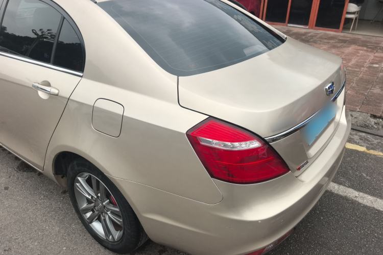 Used Geely Auto Emgrand 2017 Sedan Million Edition 1.3T Manual Top-Grade Version Rear Left 45 Deg