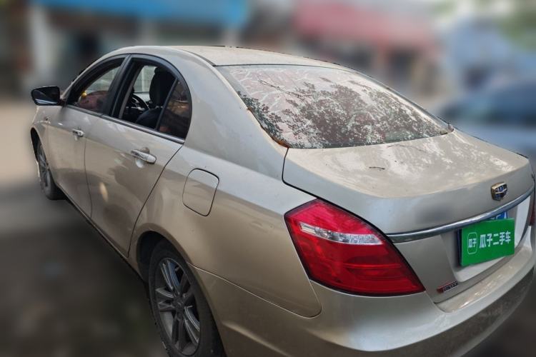 Used Geely Auto Emgrand 2017 Sedan Million Edition 1.3T Manual Top-Grade Version Rear Left 45 Deg