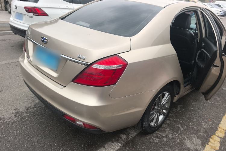 Used Geely Auto Emgrand 2017 Sedan Million Edition 1.3T Manual Top-Grade Version Rear Right 45 Deg