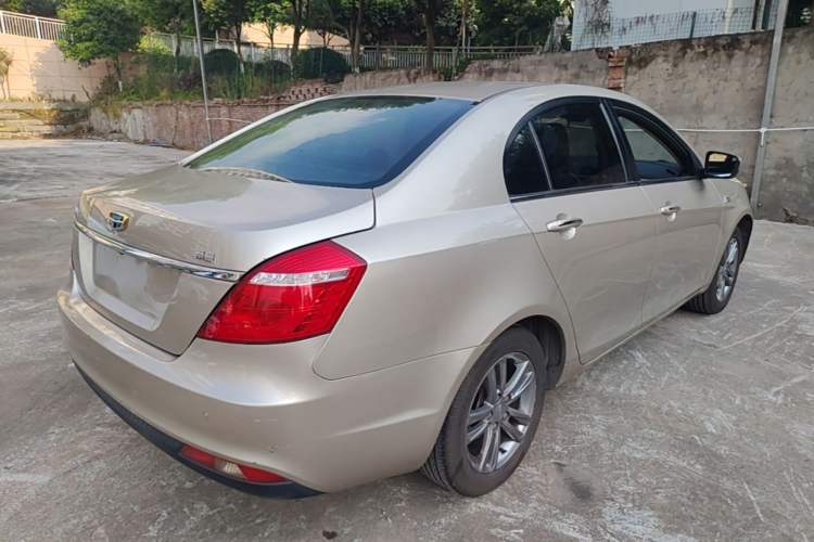 Used Geely Auto Emgrand 2017 Sedan Million Edition 1.5L Manual Upward Connect Version Rear Right 45 Deg