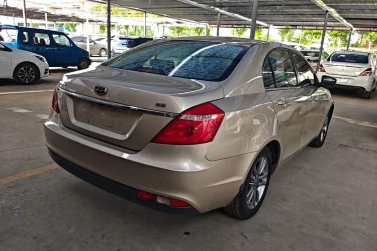 Used Geely Auto Emgrand 2017 Sedan Million Edition 1.5L Manual - Upward Version Rear Right 45 Deg