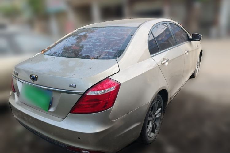 Used Geely Auto Emgrand 2017 Sedan Million Edition 1.3T Manual Top-Grade Version Rear Right 45 Deg