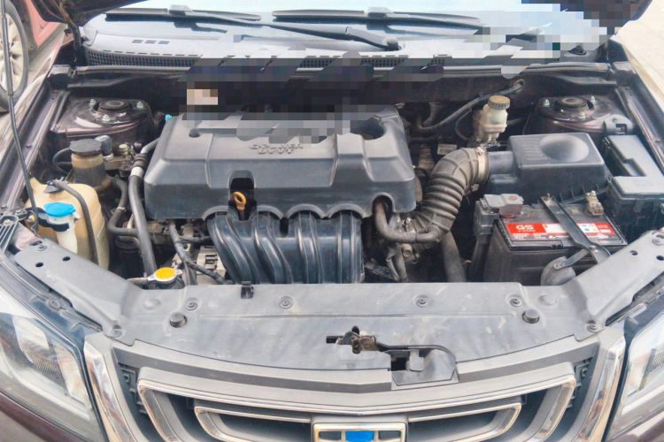 Used Geely Auto Emgrand 2017 Sedan Million Edition 1.5L Manual Luxury Model Engine Bay