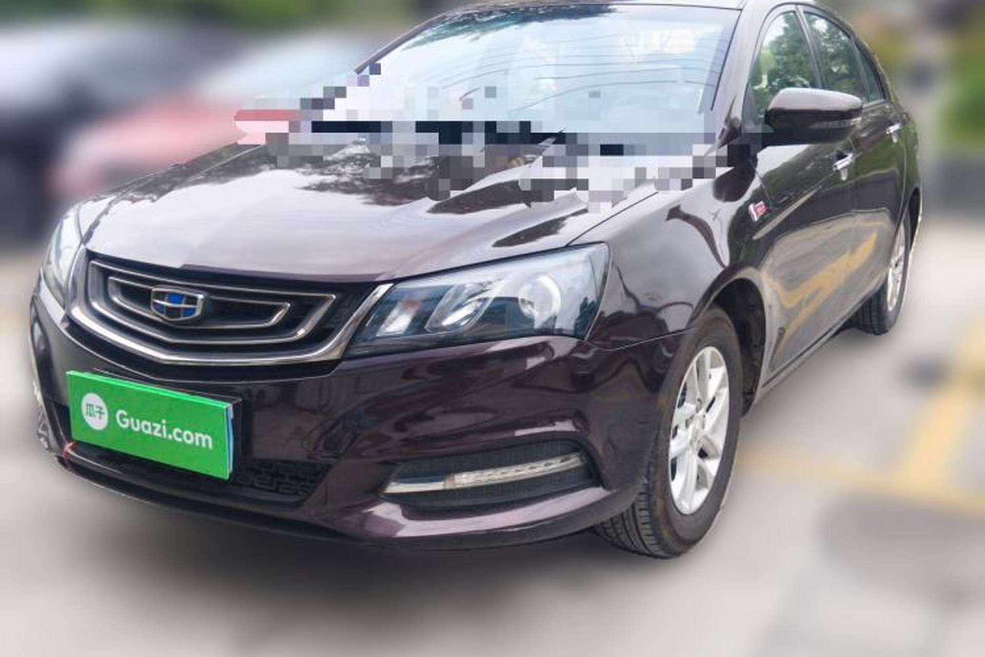 Used Geely Auto Emgrand 2017 Sedan Million Edition 1.5L Manual Luxury Model Front Left 45 Deg