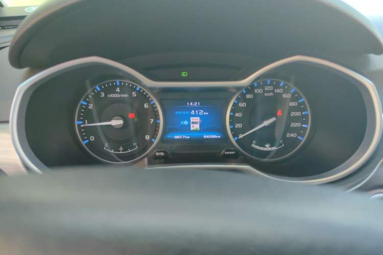Used Geely Auto Emgrand 2017 Sedan Million Edition 1.5L Manual Luxury Model Instrument Cluster