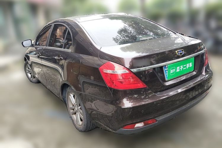 Used Geely Auto Emgrand 2017 Sedan Million Edition 1.5L CVT Upward Version Rear Left 45 Deg