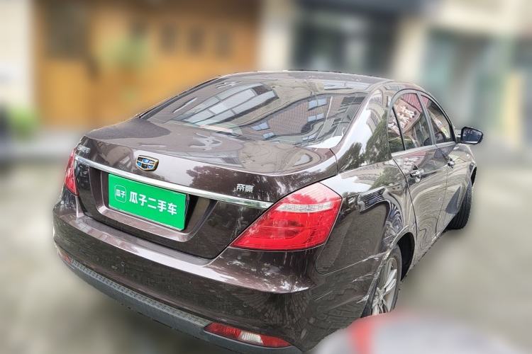 Used Geely Auto Emgrand 2017 Sedan Million Edition 1.5L CVT Upward Version Rear Right 45 Deg