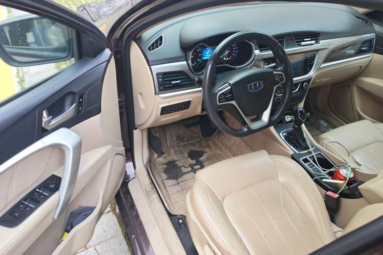 Used Geely Auto Emgrand 2017 Sedan Million Edition 1.5L CVT Luxury Model Driver Seat