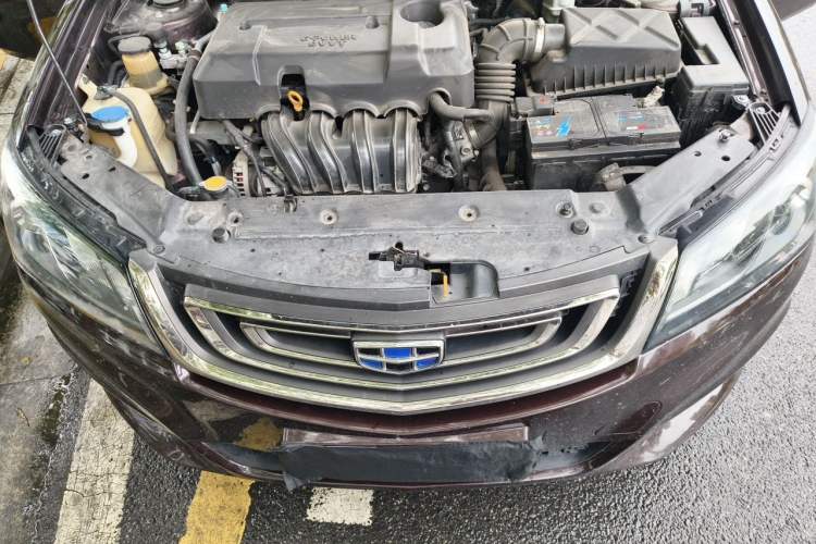 Used Geely Auto Emgrand 2017 Sedan Million Edition 1.5L CVT Upward Version Engine Bay