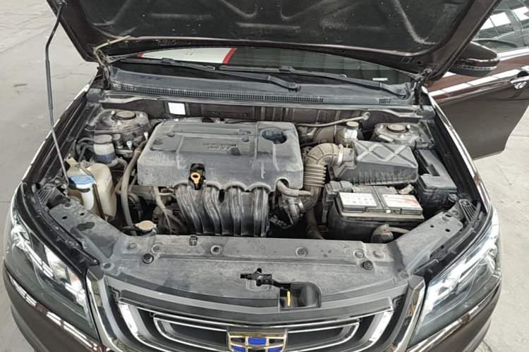 Used Geely Auto Emgrand 2017 Sedan Million Edition 1.5L CVT Upward Version Engine Bay