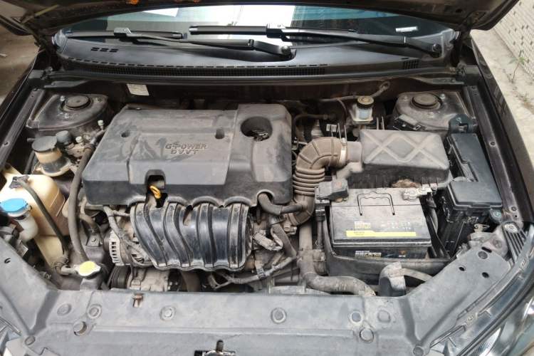 Used Geely Auto Emgrand 2017 Sedan Million Edition 1.5L CVT Luxury Model Engine Bay